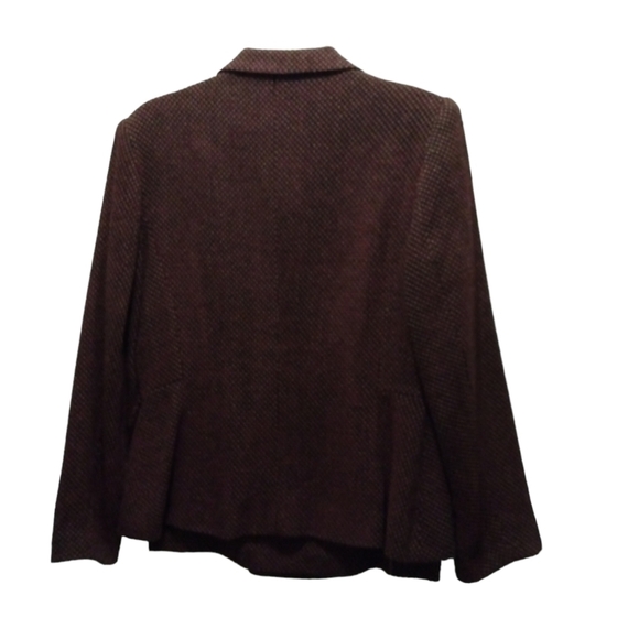 Vintage Ice Cube by Michael Wool (70%) Blend 2 Piece Blazer & Skirt Suit Size 10 - Picture 2 of 16